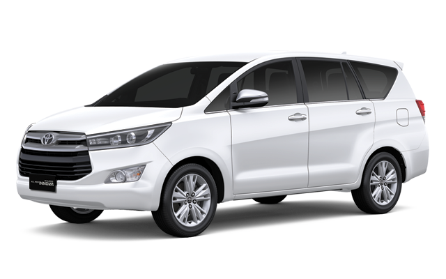 Innova Crysta Goa taxi vehicle